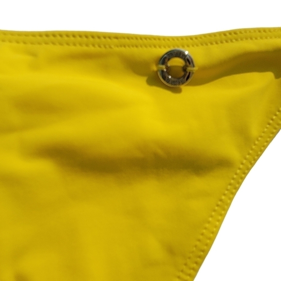 Koral Yellow Side Tie String Bikini▪︎L - Picture 5 of 8